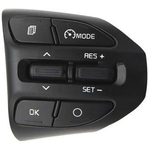 Stuurwielknoppen Voor Rio 4 5 Voor X-line Voor Morning Voor Stonic Multifunctionele Stuurafstandsbediening Cruise Control Volumeschakelaar 96720-H8020 Autostyling(B)