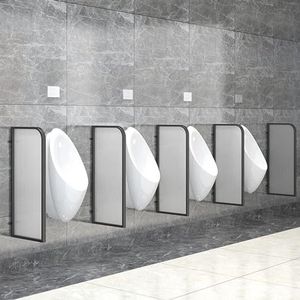 Urinoir Scheidingswand, Badkamer Muur Scheidingswand, Waterafstotend Paneel voor Glazen Scherm, Mannelijk Urinoir Wandscherm (Kleur: B