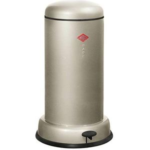 Wesco Afvalbak met demper Baseboy 20 liter nieuwzilver