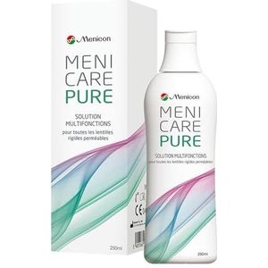 Menicon - MeniCare Pure - Multifunctionele Oplossing - 250 ml - Voor Harde Lenzen