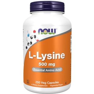 L-Lysine 500mg Now Foods 250caps