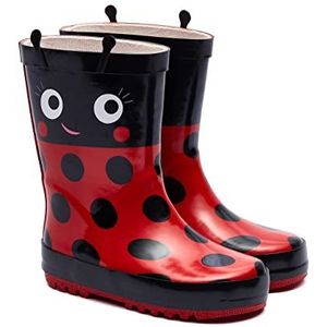 Harry Bear Kinderen Regenlaarzen Ladybug Rood 23