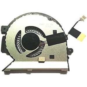 Laptop CPU koelventilator Voor For HP Envy x360 15-bq276nr Zwart