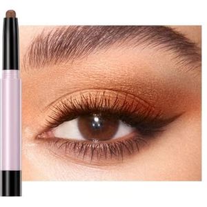 12 kleuren oogschaduw potlood waterdicht glitter mat naakt oogschaduw make-up cosmetica eyeliner pennen schaduw (Size : 4)