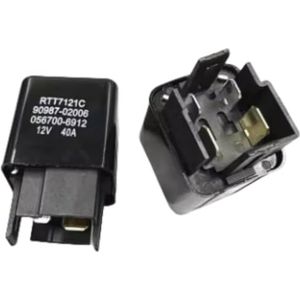 5pcs RTT7121 Electromagnetic 12V 40A 4-Pin Plug-in for Automotive and Industrial Applications