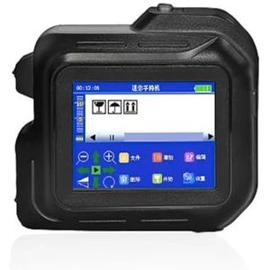 12,7 mm mini-handheld thermische inkjetprinter Tekst QR-code Afbeelding Batchnummer Identificatie Datumlabel Concaaf en convex oppervlak voor Tekst Barcode Datum Tijd, etc(Printer-HD Black Ink)