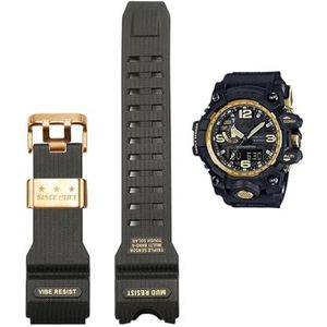 Camouflage Hars Band Geschikt Fit for Casio G-SHOCK GWG-1000 Mudmaster heren Vervanging Band Achteraf Horloge Accessoires (Color : GWG-black-G-jinzi, Size : GWG1000)