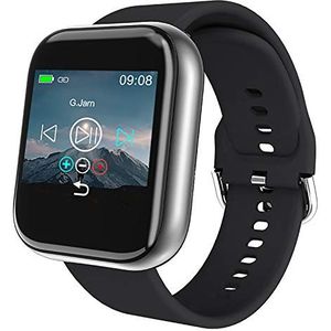 XINGLEI [Nieuwe modellen in 2021] Gezondheid Smart Watch, Full Touch Screen Hartslag Bloeddruk Bluetooth Oproep Meerdere Sport Mode Data Monitoring
