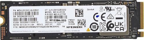 HP 512GB PCIe-4x4 NVMe M.2 SSD PCI Express 4.0