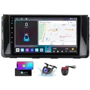 Android 13 9 Inch 2 Din QLED Autoradio Voor Hyundai H350/Solati 2015-2021 - Camera DVR GRATIS - Steun Carplay Android Auto DSP Stuurwiel FM RDS DAB WIFI 4G Bluetooth Split-Screen(NF-5)