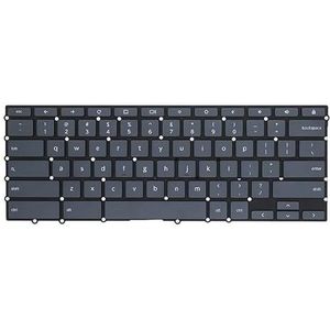 US Laptop toetsenbord voor Lenovo voor Chromebook C630 S330 SOE-NCB1768 002-18B73LHD11 Blauw met achtergrondverlichting(RU Blue Backlight)