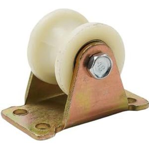 Enkelvoudig katrolblok, Groefrolpoelie V/U-type 30 mm metaal(U-30MM)