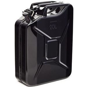 BW® - Benzinejerrycan - 20 Liter - Metaal - Robuuste Kwaliteit