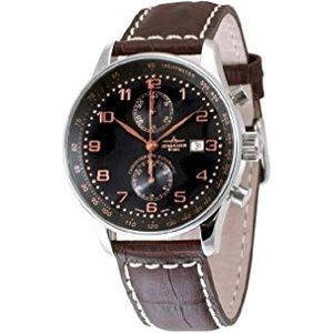 Zeno-Horloge Mens Horloge - X-Large Retro Chronograaf Bicompax - P557BVD-c1