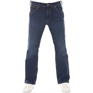 Wrangler Heren Jeans Bootcut Jacksville Broek Jeans Heren Katoen Denim Stretch Zwart Blauw W30 W31 W32 W33 W34 W36 W38 W40 W42 W44, Classic Blue (Wss5kpxed), 31W / 30L
