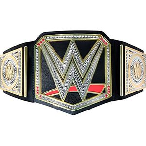 WWE Mattel Y7011 Championship riem, verstelbaar met metalen applicaties