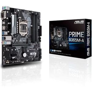 ASUS Prime B365M-A LGA 1151 (sleuf H4) Micro ATX - moederborden (DDR4-SDRAM, DIMM, 2133, 2400, 2666 MHz, dual, 64 GB, Intel)