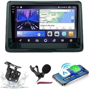 Android 14 Autoradio Navi voor T-oyota Noah (2014-2020) 9 ""QLED-scherm autoradio met draadloze Carplay Android Auto GPS-navigatie met BT5.0 HIFI FM 5G-WiFi SWC RDS MIC,M200s