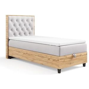 Best For Home Boxspringbed met bedkast Trinity K-14 Plate Single Bonell-vering incl. Topper