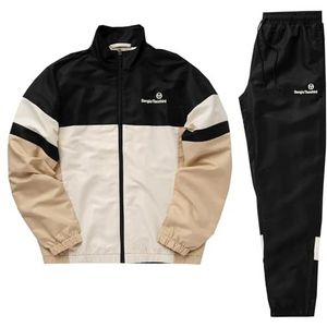 Sergio Tacchini - Libera Tracksuit - Trainingspak set - Zwart - Maat L