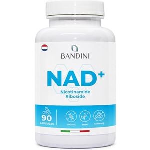 Bandini - NAD+ Supplementen - Nicotinamide Riboside Chloride - 300 mg per portie - 90 Vegetarische Capsules