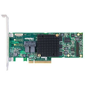 Adaptec 2942184 geheugencontroller (8x PCI-e 3.0, SATA III, SAS, 1GB geheugen, RAID 0/1/5/6/10/50/1E/60)