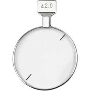 Prisma's en caleidoscopen optisch prisma proeflens vervangen lenzen gespaarde lenzen JSQ-prisma wetenschap klaslokaal optiekits (kleur: 2,00D)