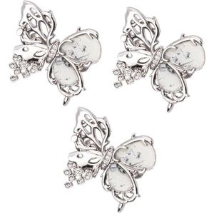 Mode Vlinder Taille Tightener Clip Set Van 3 Aanpassen Pin Voor Losse Jeans Broek Fitness