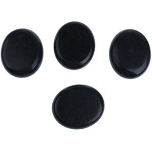 4 Stks Hot Spa Massage Stone Rock Basalt Energie Steen voor Lichaam Gezichtsverzorging