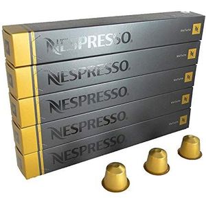 Nespresso Espresso, 5 stuks 5 x 10 capsules