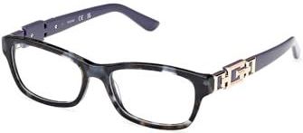Guess - Rechthoekige Optische Monturen - Grijs - Dames