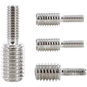 10 stuks conversieschroef roestvrij staal metrische draad dubbele eindconverter reductiebout(M5X15-M8X15)