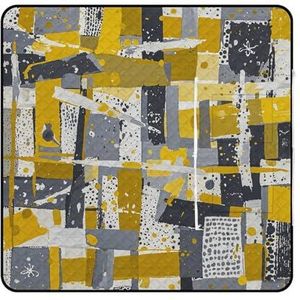 Picknickdeken Outdoor Camping Deken Opvouwbare Abstracte Kunst Schilderen Stranddeken voor 4-6 Volwassenen Picknickmat Extra Grote Park Blanke Sneldrogende Strandmat voor Camping Gazon