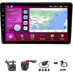Android Touch Screen Car Stereo 10 Inch Car Stereo Radio Plug And Play Autotoebehoren Autoradio met Bluetooth En Navigatie En Achteruitrijcamera Voor Hyundai H1 II 2 TQ 2007-2015(M200S 4G+WIFI 2G+32