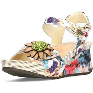 Laura Vita sandalen voor dames Barry 36, grootte:38, kleur:Ivoor