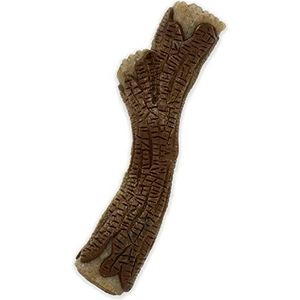 Nylabone Echte houten stok sterke hondenstick kauwspeelgoed esdoorn spek X-Large/Souper (1 tellen)