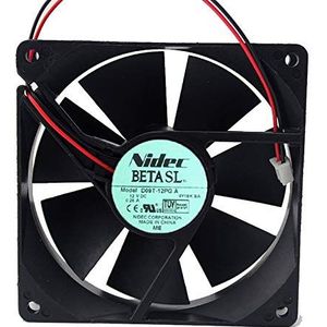 Original D09T-12PG A 12V 0.25A 9CM 9025 2-wire Quiet case cooling fan