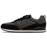 Hummel - Monaco 86 Wt Schoenen - Zwart - Mesh en Synthetisch Suède