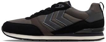 Hummel - Monaco 86 Wt Schoenen - Zwart - Mesh en Synthetisch Suède