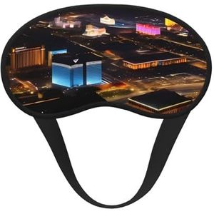 Slaapoogmasker voor dames en heren, zacht, comfortabel slaapmasker, verduisterend, slaapoogbedekking voor reizen, yoga, dutje, werk, Las Vegas, nachtzicht
