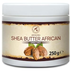 Shea Boter 200g (Koudgeperst) - 100% Puur Natuurlijke Lichaamsboter - Rijk aan Mineralen & Vitamines voor Intensieve Huidverzorging - Massage - Wellness - Cosmetica - Ontspanning - Anti-Rimpels - Anti-Aging - Hydrateert - Vochtinbrengend