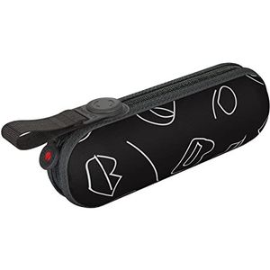 Knirps - X1 Speak - Paraplu - Donkergrijs - 100% Polyester