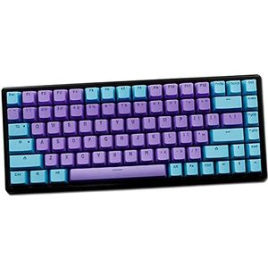 Keycaps, PBT Keycaps 84 Keys 2-Kleur Backlight Gaming-Keycaps Mechanisch Toetsenbord Keycap Voor AKKO 3108 / RK S84 Toetsenbord Pokertoetsen
