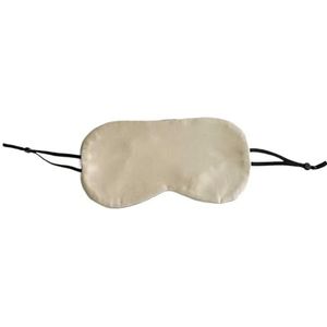 Summer Thin Eye Mask Adult Soft Blindfold Smooth Eyeshade For Sleeping Travel Yoga Elastische Band (Beige Grijs, 2 stuks)