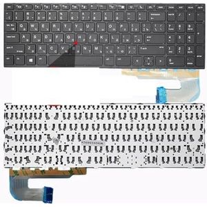 Russisch Spaans laptoptoetsenbord voor HP voor Elitebook 850 G5 G6 855 750 755 voor Zbook 15u(RU Black New)