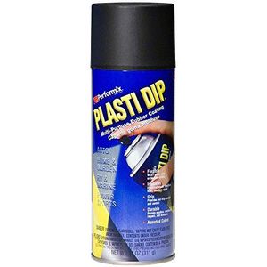 Plastidip Plasti Dip Kunststof/rubber lakspuitbus, 400 ml, zwart