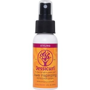 Jessicurl Awe Inspiraling Spray, Island Fantasy, 2 fl oz. Hydraterende midday Curl Refresher Spray voor krullend haar, definiëren