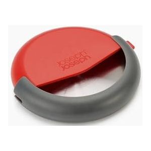 Joseph Joseph Duo Pizzasnijder, Kunststof, Rood/Grijs, 24mm x 24mm x 114mm
