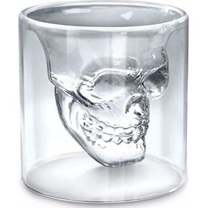 25ml Party Wine Glass Skull Wine Glass Glass Wine Glass Clear Beer Mug Creative Design Mug Crystal Coffee Mug Halloween Gift