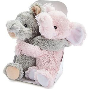 Warmies® 9 '' warme knuffels volledig verwarmbaar zacht speelgoed geparfumeerd met Franse lavendel - olifanten